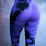 LEGGING V TIE DYE